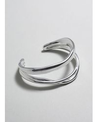 & Other Stories - Sculptural Cuff Bracelet - Lyst