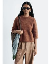 & Other Stories - Mohair-Blend Knitted T-Shirt - Lyst