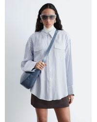 & Other Stories - Striped Patch-Pocket Shirt - Lyst