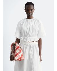& Other Stories - Drawstring Top - Lyst