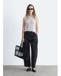 & Other Stories - Barrel‑Leg Cropped Trousers - Lyst