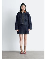 & Other Stories - Short Cord-Collar Denim Jacket - Lyst