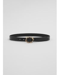 & Other Stories - Knot-Buckle Leather Belt - Lyst