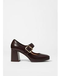 & Other Stories - Mary-Jane Leather Pumps - Lyst