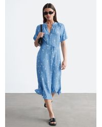 & Other Stories - Tie-Waist Midi Dress - Lyst