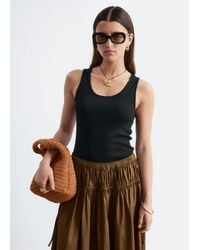 & Other Stories - Ribbed Cotton Tank Top - Lyst