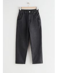 & other stories straight leg jeans