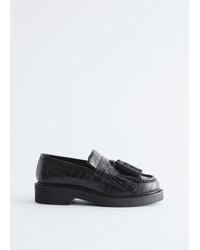 & Other Stories - Chunky Leather Loafers - Lyst