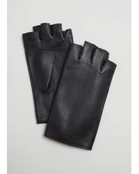 & Other Stories - Fingerless Leather Gloves - Lyst