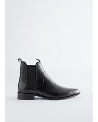& Other Stories - Pointed-Toe Leather Chelsea Boots - Lyst