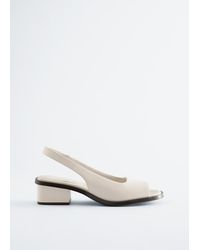 & Other Stories - Nappa Leather Slingback Sandals - Lyst