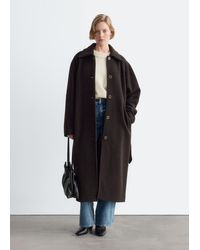 & Other Stories - Bouclé Wool Car Coat - Lyst