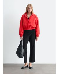 & Other Stories - Cropped Kick Flare Trousers - Lyst