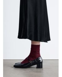 & Other Stories - Mary-Jane Leather Pumps - Lyst