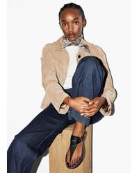& Other Stories - Ankle-Strap Leather Sandals - Lyst