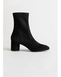 other stories tassel lace up boots