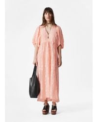 & Other Stories - Puff-Sleeve Maxi Dress - Lyst