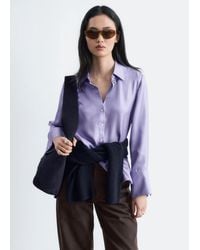 & Other Stories - Relaxed Silk Shirt - Lyst