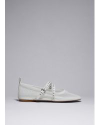 & Other Stories - Mesh Ballet Flats - Lyst