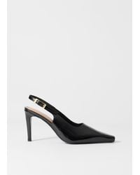 & Other Stories - Patent Leather Slingback Pumps - Lyst