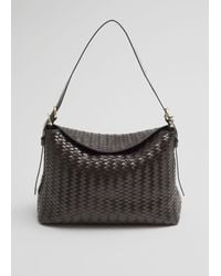 & Other Stories - Braided Leather Shoulder Bag - Lyst