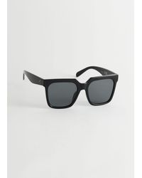 & Other Stories - Squared Angular Sunglasses - Lyst