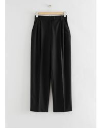 & Other Stories - Tailored Relaxed-fit Trousers - Lyst