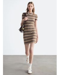 & Other Stories - Cotton Jersey Mini Dress - Lyst