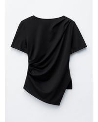 & Other Stories - Draped Asymmetric T-Shirt - Lyst