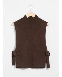 & Other Stories - Wool Bib Collar - Lyst