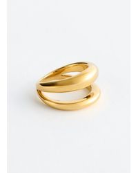 & Other Stories - Double-Band Ring - Lyst
