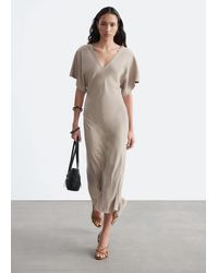 & Other Stories - V-Neck Maxi Dress - Lyst