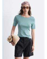 & Other Stories - Slim Knitted T-Shirt - Lyst
