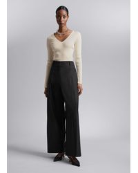 & Other Stories - Fitted Rib-knit Top - Lyst