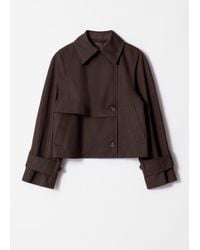 & Other Stories - Short Trench Coat Jacket - Lyst