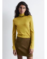 & Other Stories - Thin-Knit Wool Turtleneck - Lyst