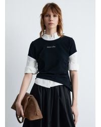 & Other Stories - Embroidery T-Shirt - Lyst