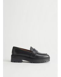 & Other Stories - Chunky Leather Loafers - Lyst