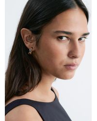 & Other Stories - Crystal Hoop Earrings - Lyst