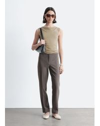 & Other Stories - Tailored Press-Crease Trousers - Lyst