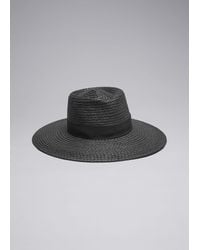 & Other Stories - Grosgrain-trimmed Straw Hat - Lyst