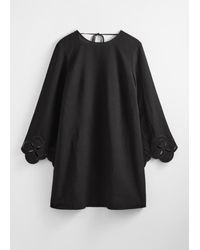 & Other Stories - Minikleid Mit Weiten Ärmeln - Lyst