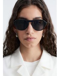 & Other Stories - Soft-Edge Square Sunglasses - Lyst