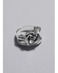 & Other Stories - Sculptural Draped Ring - Lyst