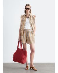 & Other Stories - High-Waist Cotton Shorts - Lyst