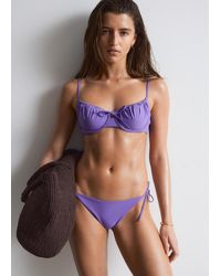 & Other Stories - Tie-Side Bikini Briefs - Lyst