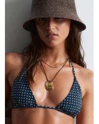 & Other Stories - Woven Straw Bucket Hat - Lyst