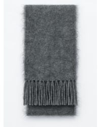 & Other Stories - Fringed Mohair Blend Scarf - Lyst
