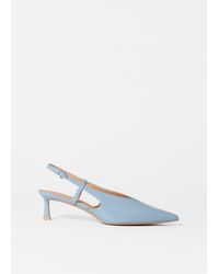 & Other Stories - Classic Leather Slingback Pumps - Lyst