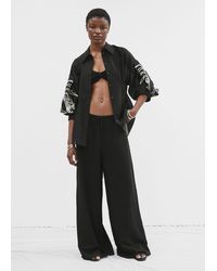 & Other Stories - Relaxed Drawstring Trousers - Lyst